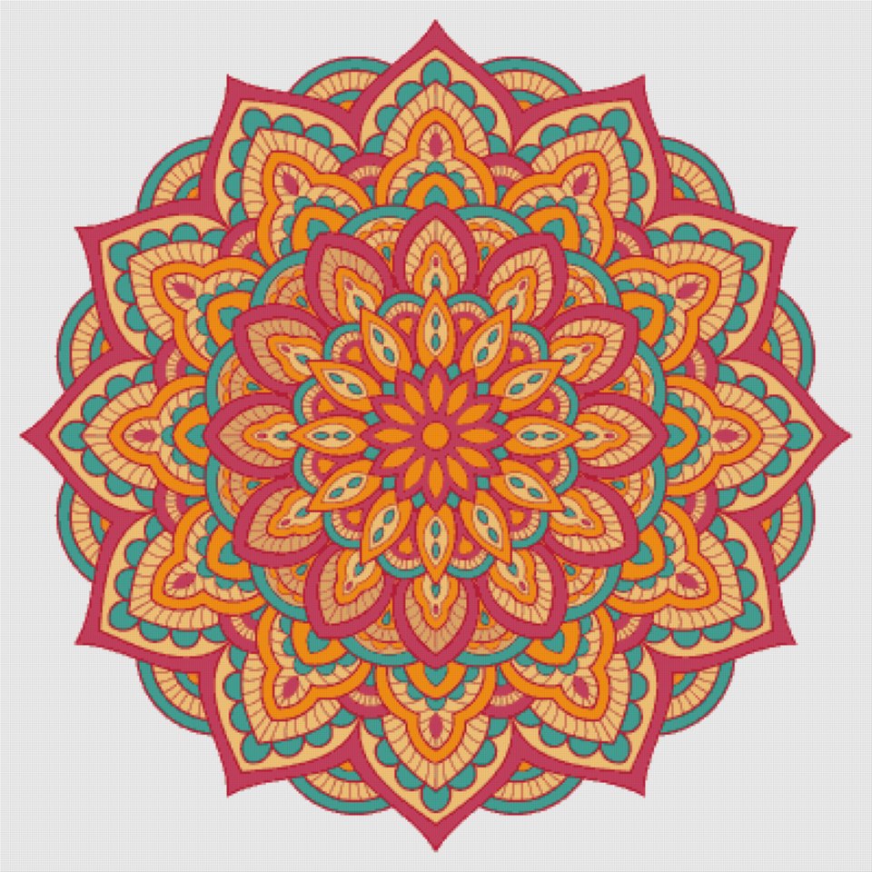 Mandala în culori
