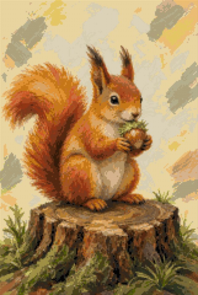 A Squirrel with a Nut