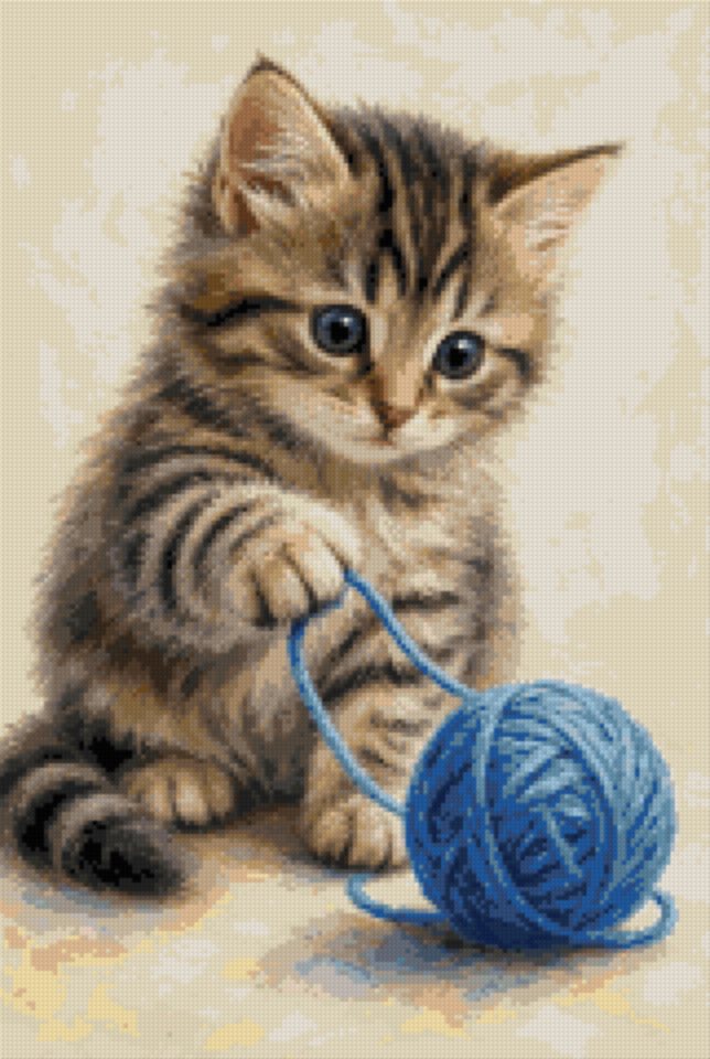 The Cat and the Ball of Wool