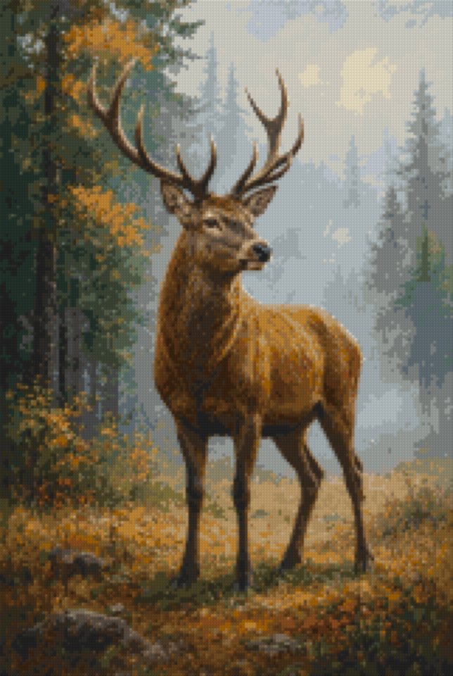 A Stag in the Glade