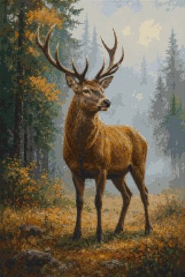 A Stag in the Glade