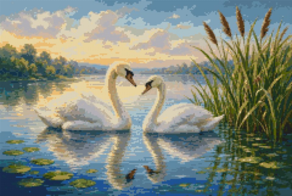 Swans at First Light