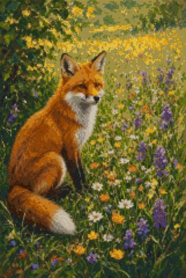 A Fox in the Meadow