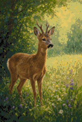 A Doe at the Wood's Edge