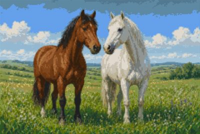 Horses on the Pasture