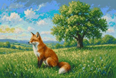 A Fox in the Grass