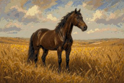 A Horse in the Wheat