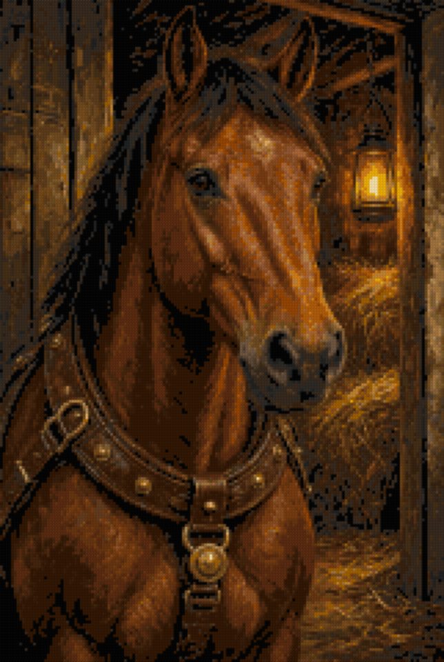 Harness by Lantern Light