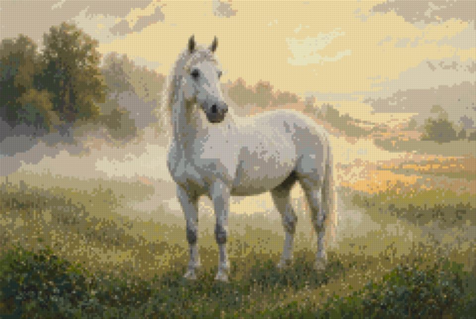 A White Mare in the Mist
