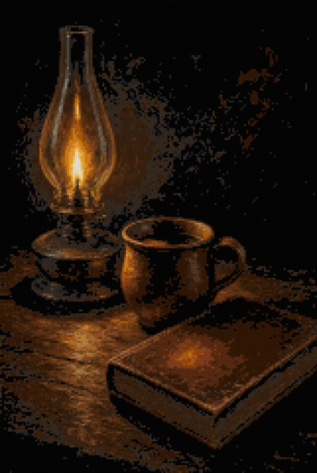 A Lamp and a Late Cup