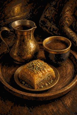 A Pot and Baklava