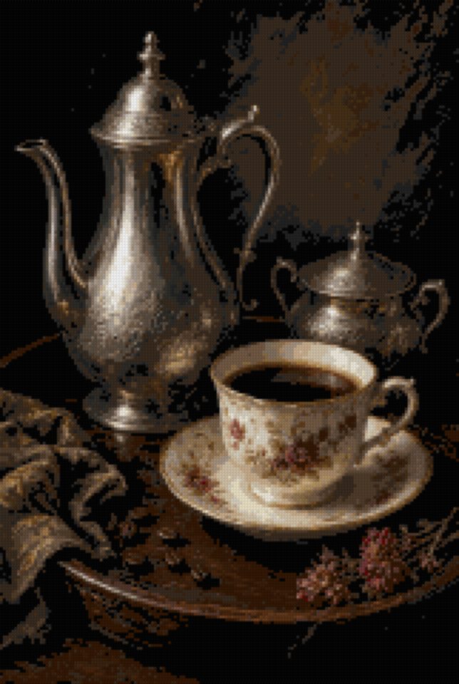 A Silver Coffee Pot
