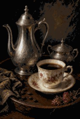 A Silver Coffee Pot