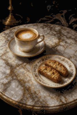 A Macchiato and Biscotti