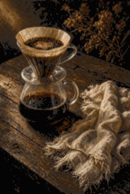 A Pour-Over on Wood