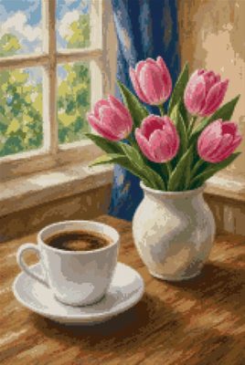 Coffee and Tulips