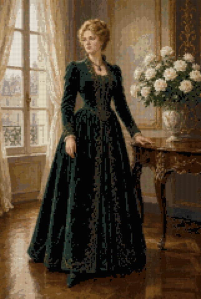 A Green Velvet Gown
