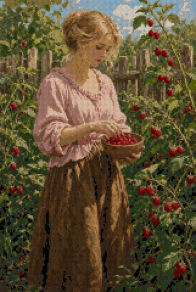 Picking Raspberries