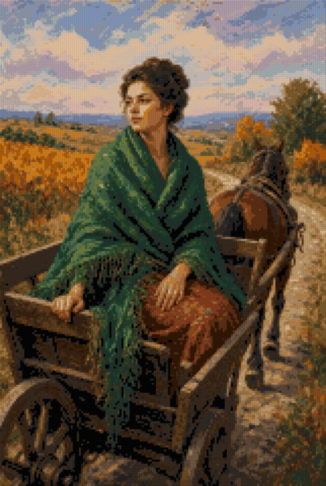 In the Cart in Autumn