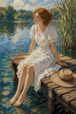 On the Wooden Jetty