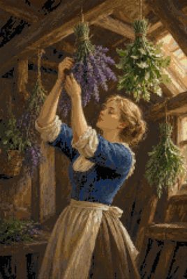 Herbs Hung to Dry