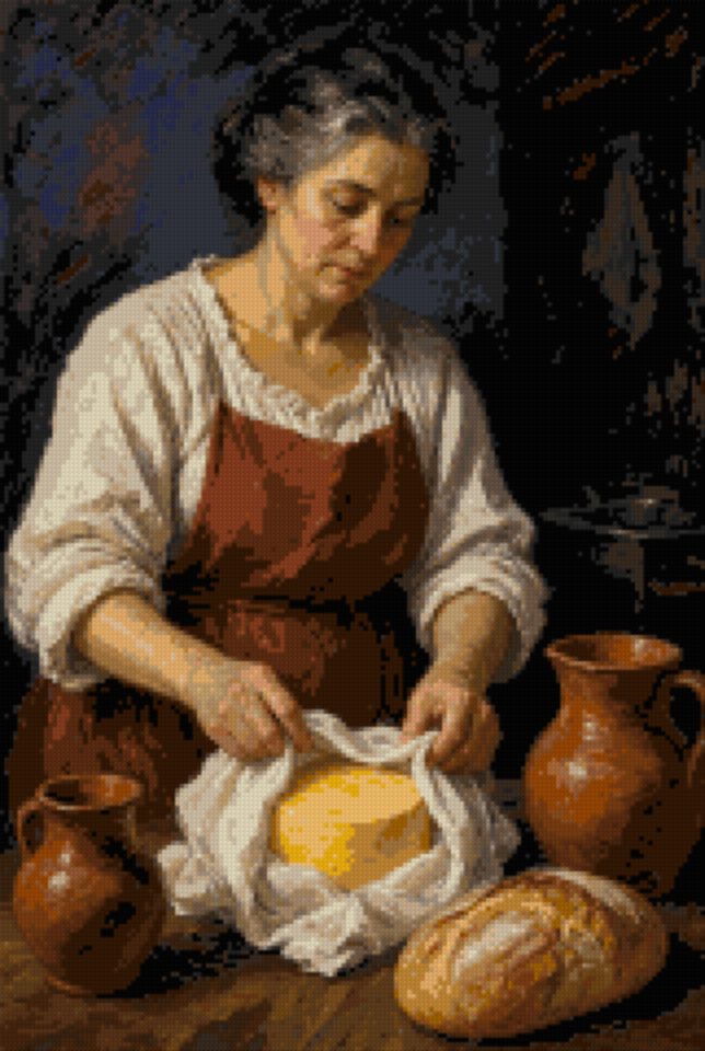 Cheese in a Cloth