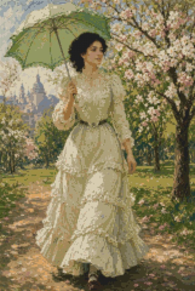 Umbrela verde