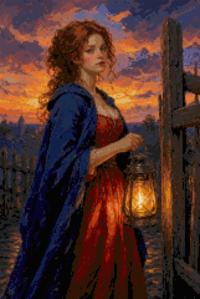 A Lantern at the Gate
