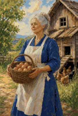 The Egg Basket in the Yard