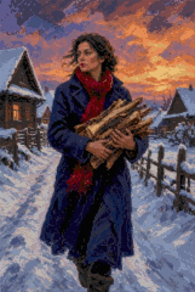 Firewood Through the Snow