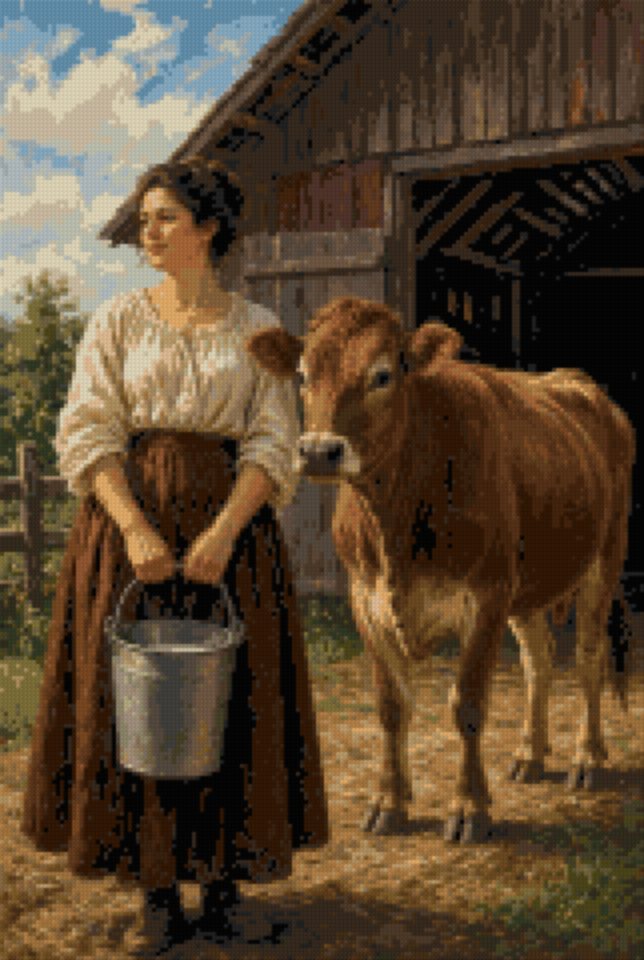The Cow and the Pail