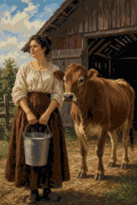 The Cow and the Pail