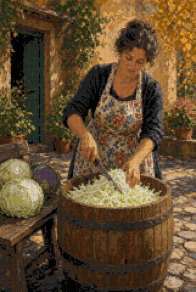 Varza la butoi