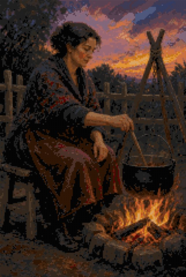 A Fire in the Yard