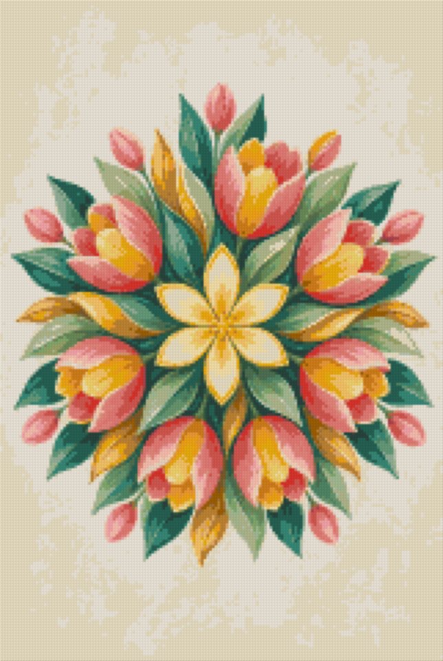 A Tulip Mandala