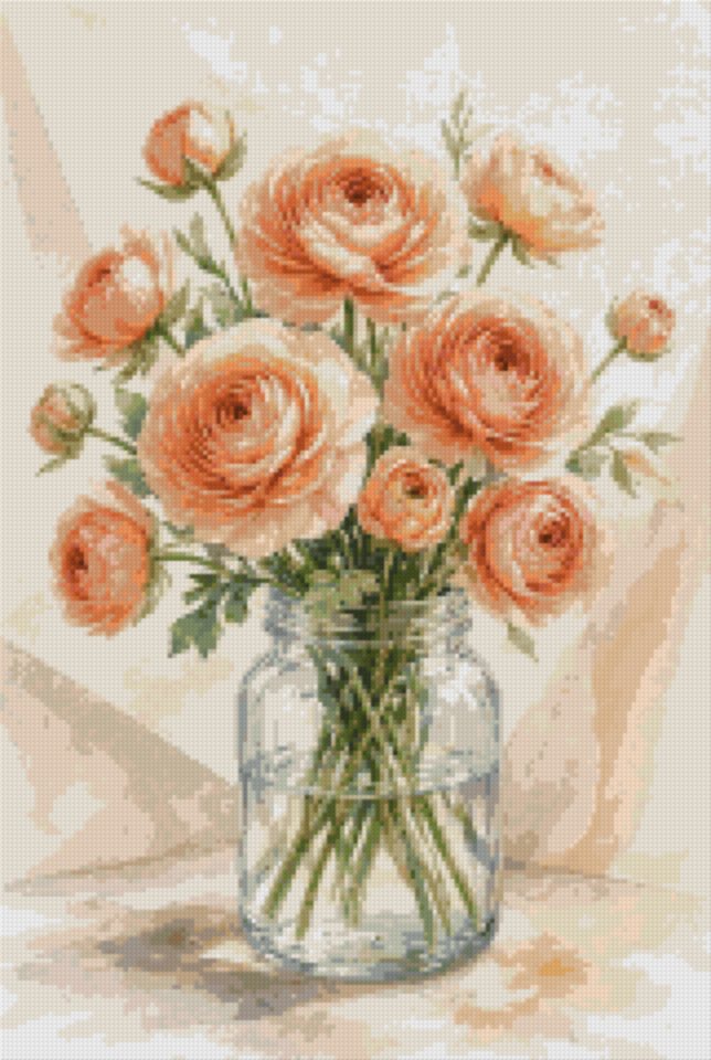 Peach Ranunculus