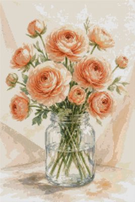 Peach Ranunculus