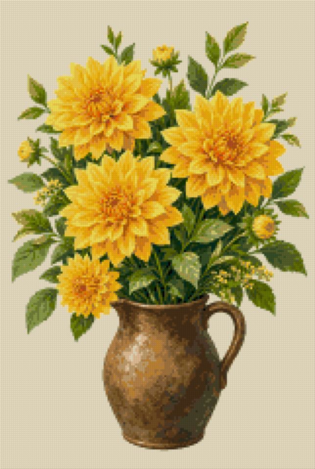 Yellow Dahlias