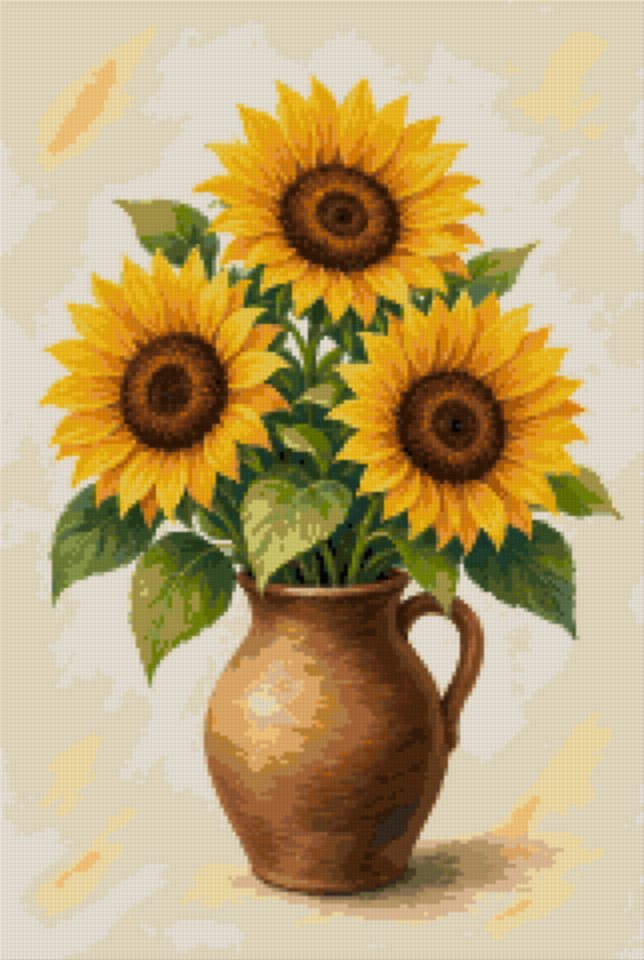 Sunflowers in a Jug