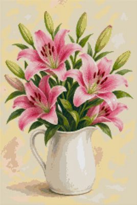 Pink Lilies