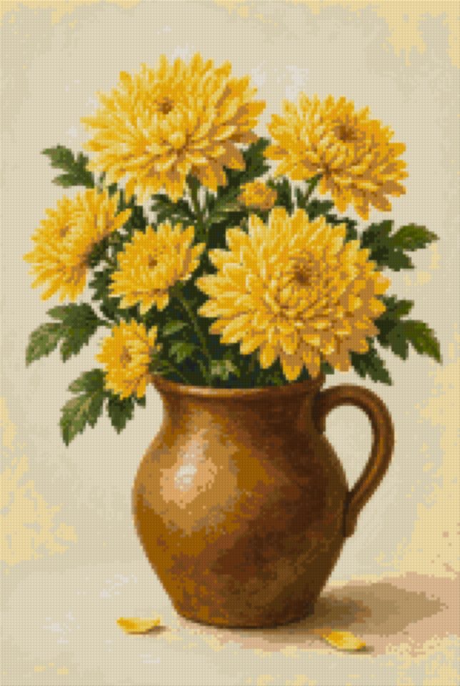 Yellow Chrysanthemums
