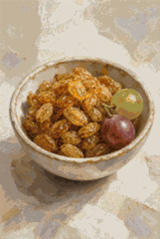 Raisins in a Bowl