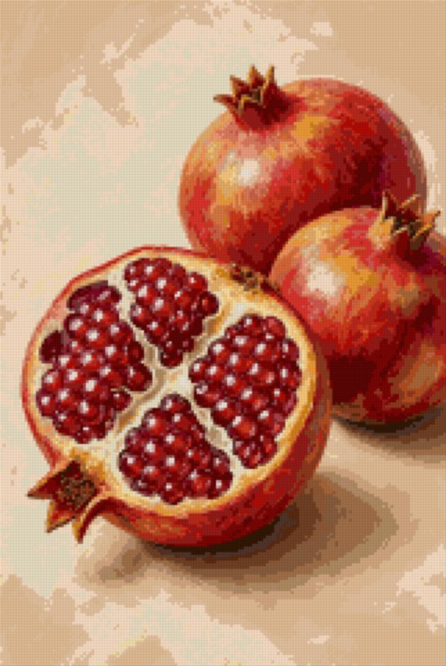 Three Pomegranates