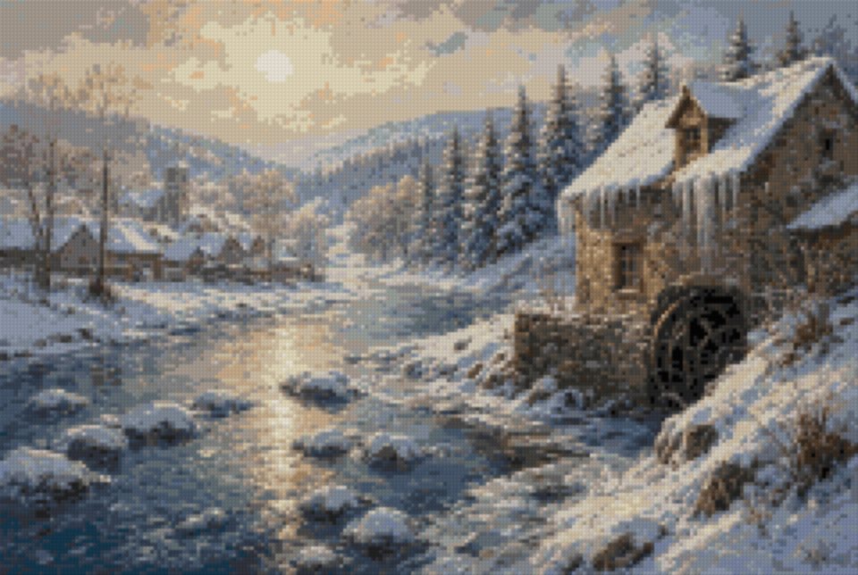 A Mill on the Frozen River