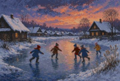 Skating on the Pond
