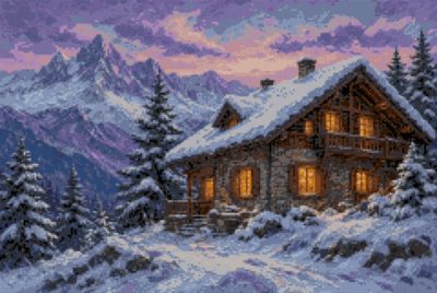 A Chalet below the Mountains