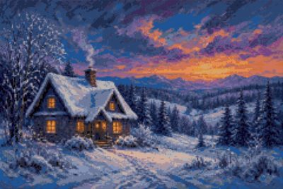 A Cottage with Smoke