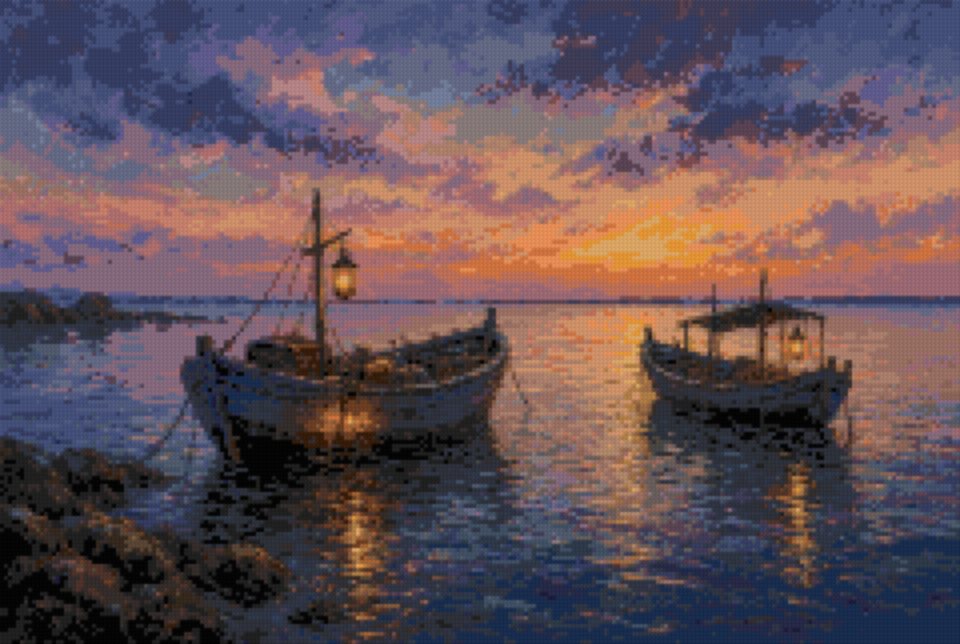 Boats at Dusk