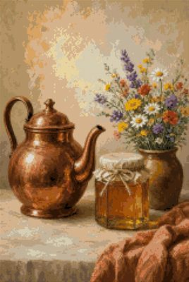 A Brass Teapot