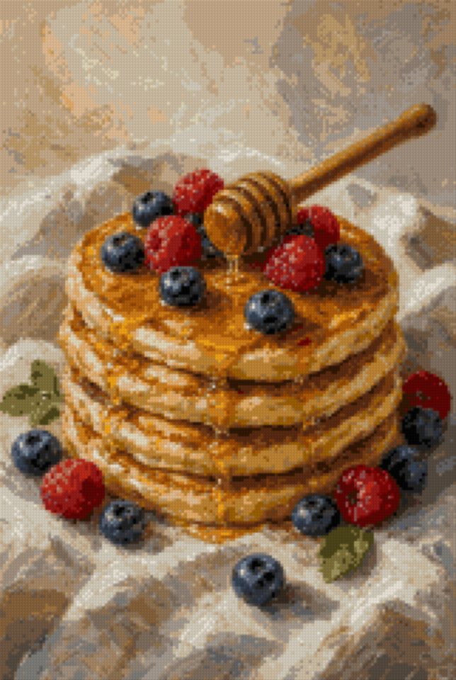 Pancakes with Honey